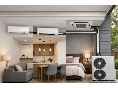 Мульти-спліт система на 2-3 кімнати: коли вона вигідніша за 2 окремі кондиціонери