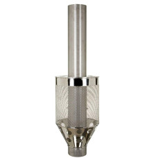 Сетка для камней на трубу печи в баню AiSi304 0,5мм d110