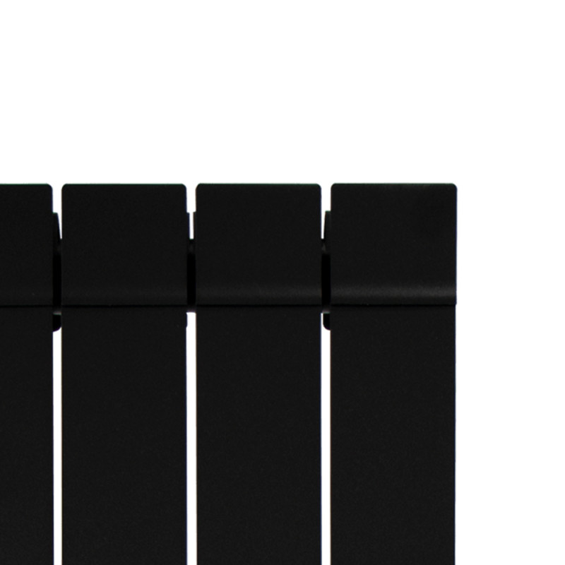 Алюминиевый радиатор Nova Florida Ledro S/90 2000 мм BLACK COFFEE