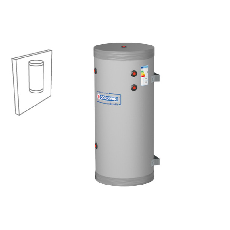 Водонагрівач непрямого нагріву Cordivari BOLLY MURALE 300 л