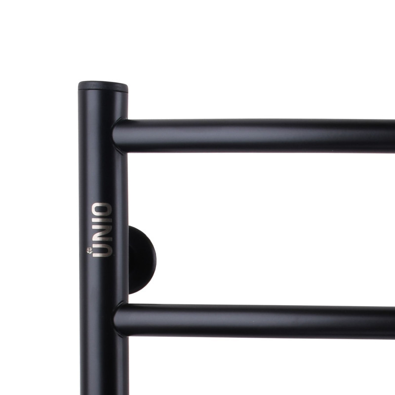 Рушникосушарка UNIO LD EL 500-500-5 BLK Лесенка Дуга электро черная