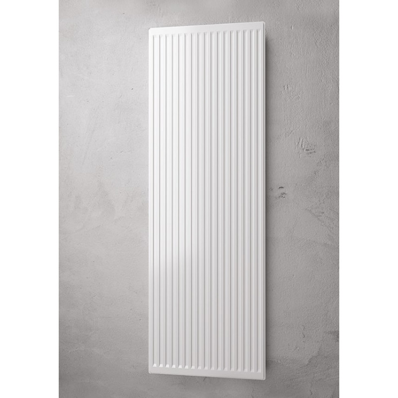 Сталевий радіатор DeLonghi Vertical Panel 10 PRV 2000 x 600 мм нижній/центр. підкл.
