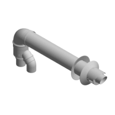 Комплект дымохода ∅ 80/125