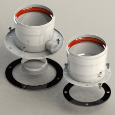 Комплект патрубков с фланцем ∅80