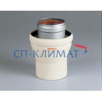 Фланец коаксиальный ∅60/100 - ∅80/125