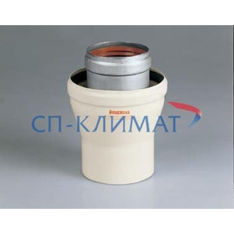 Фланец коаксиальный ∅60/100 - ∅80/125