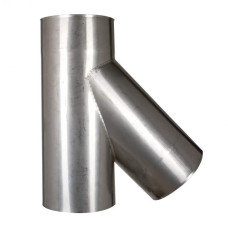 Тройник 45° AiSi304 0,8мм d200