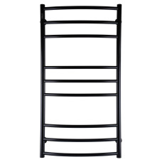 Полотенцесушитель UNIO LDE W 1000-500-9 BLK Лесенка Дуга Элит вода черная