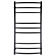 Полотенцесушитель UNIO LDE W 1000-500-9 BLK Лесенка Дуга Элит вода черная