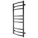 Полотенцесушитель UNIO LDE W 1000-500-9 BLK Лесенка Дуга Элит вода черная