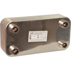 Теплообменник Zilmet ZB 400 (INOX AISI 316L) 80 пластин 4 x Ø1 1/4"G-17B4008004
