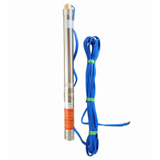 Насос скважинный с пов,уст, к песку 3″ OPTIMA 3SDm1,8/15 0,37 кВт 61м + пульт+кабель 40м NEW