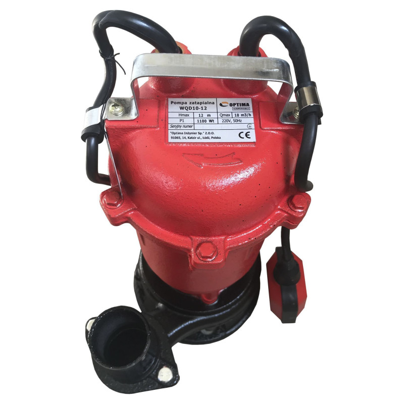 Насос фекальний Optima WQD10-12 1,1 кВт