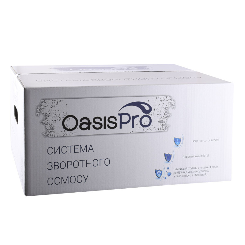 Система зворотного осмосу OasisPro BSL02M-RO-75 насос/мінералізатор/блок керування