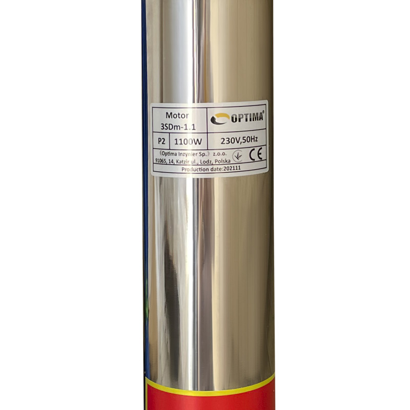 Насос свердловинний з вуст, до піску 3″ OPTIMA 3SDm1,8/39 1,1 кВт 159м + пульт+кабель 75м NEW