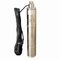 Насос скважинный шнековый VOLKS pumpe 4 QGD 2,5-60-0,75кВт + кабель 15м