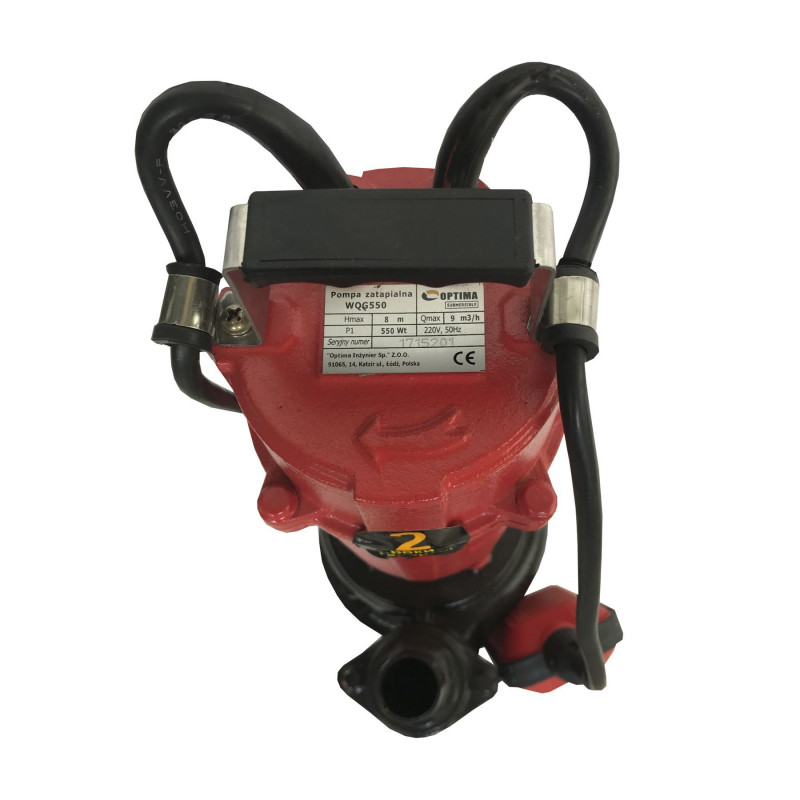 Насос фекальний з різальним механізмом Optima WQG 550 0,55 кВт