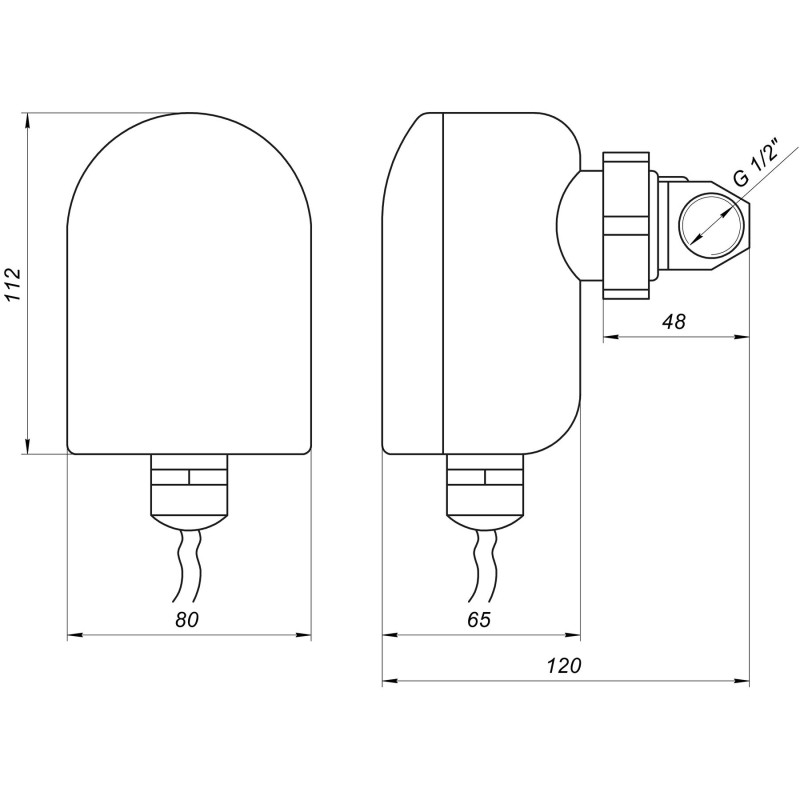 Насос рециркуляционный Optima CPI 15-15 84 мм + кабель с вилкой!