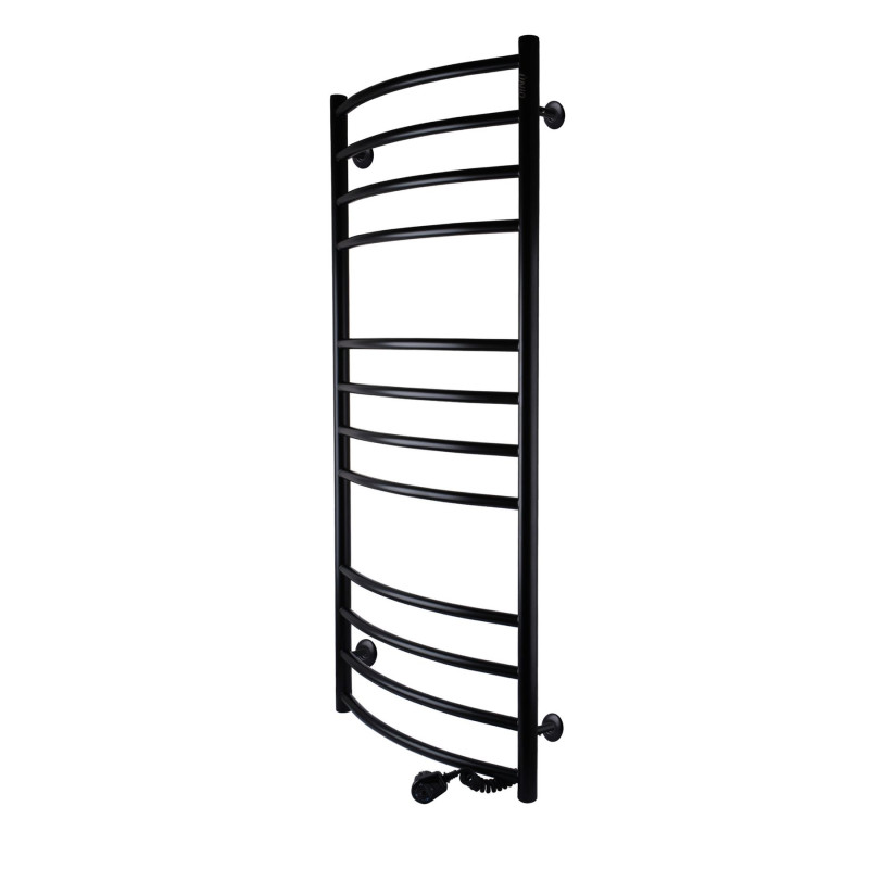 Рушникосушарка UNIO LDE ER 1200-500-12 BLK Лесенка Дуга Элит электро черная