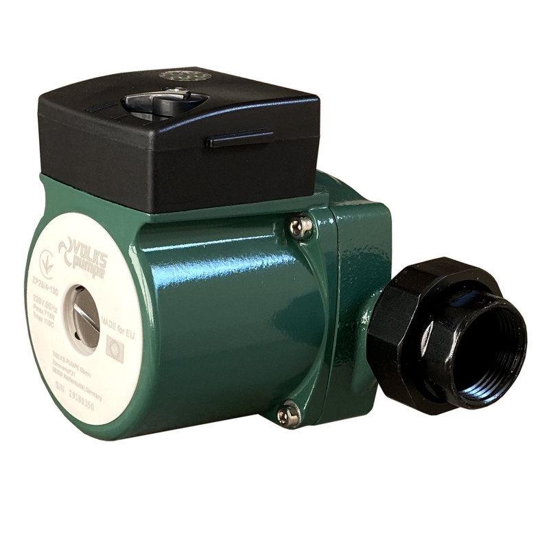 Насос циркуляционный VOLKS pumpe ZP25/4 130мм + гайки