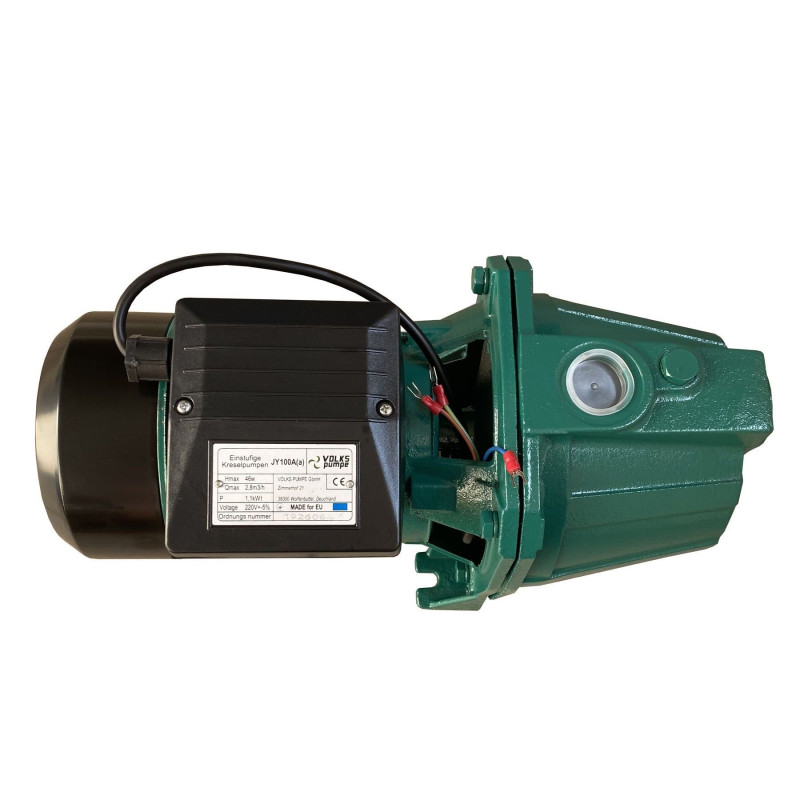 Насос відцентровий VOLKS pumpe JY100A(a) 1,1 кВт чавун короткий