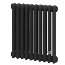 Дизайнерський радіатор DeLonghi Multicolumn H=570 3-16 (секцій) конф.0 (бічне 1/2") RAL9005МATT