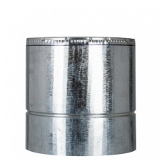 Труба дымохода 0,25м AiSi201 0,5мм нерж/оц d160/220