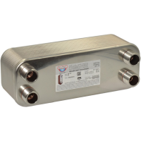 Теплообмінник Zilmet ZB 250 (INOX AISI 316L) 60 пластин 4 x Ø1"G-17B2506004