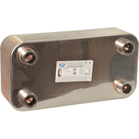 Теплообмінник Zilmet ZB 400 (INOX AISI 316L) 40 пластин 4 x Ø1 1/4"G-17B4004004