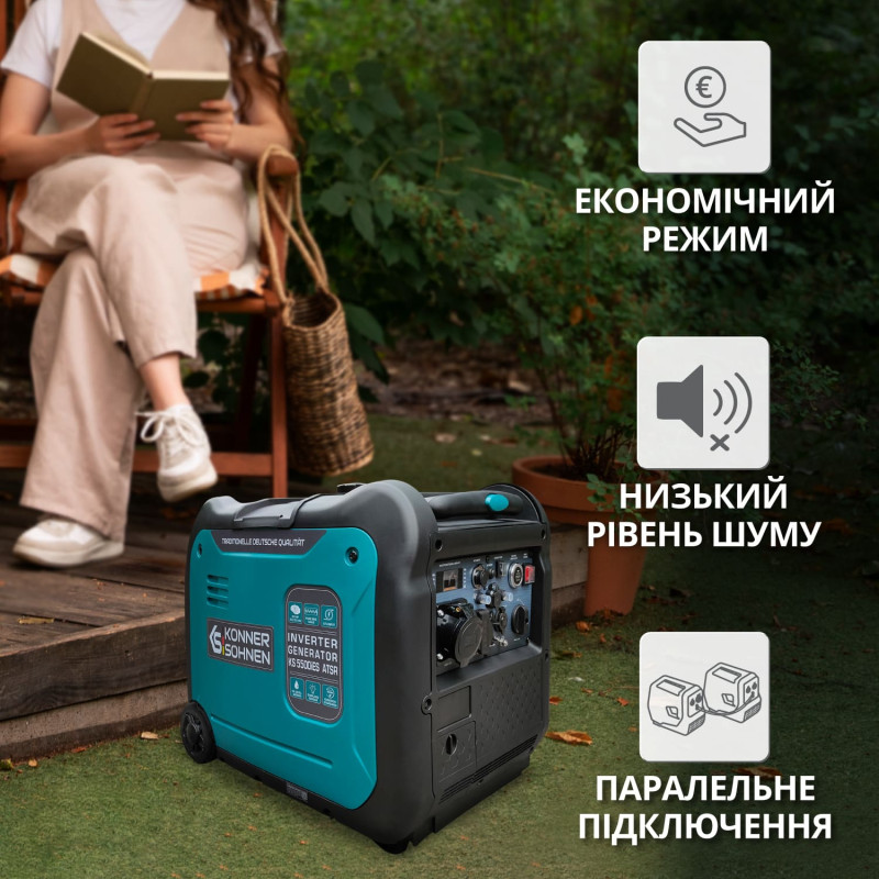 Інверторний генератор KS 5500iES ATSR
