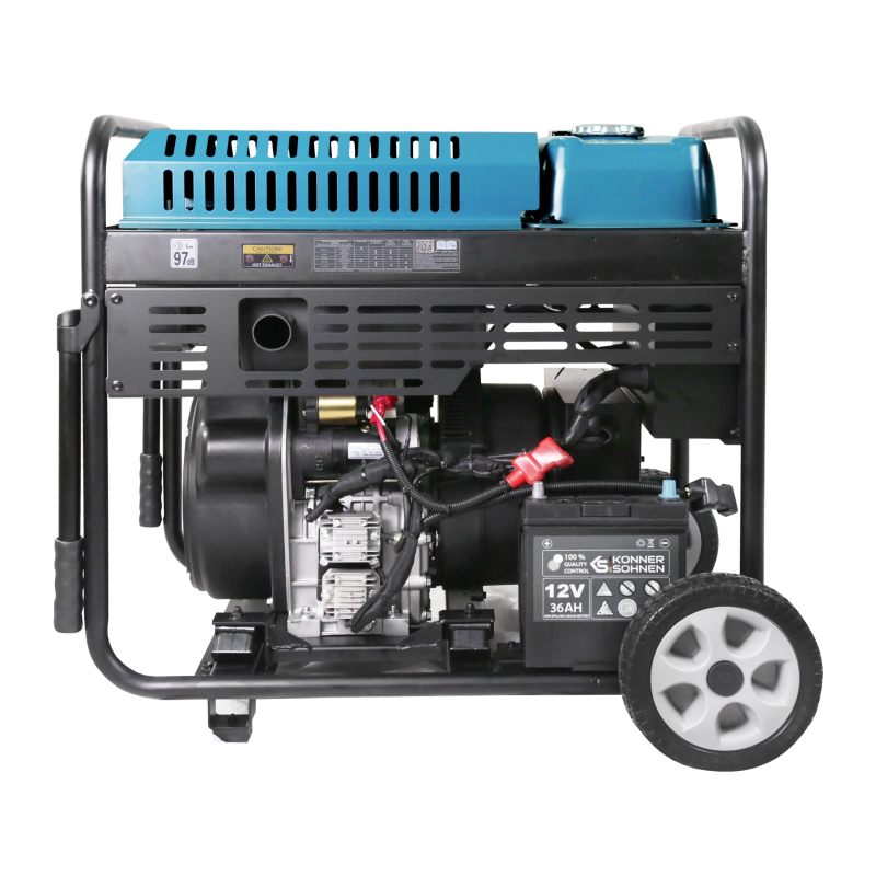 Дизельний інверторний генератор «Könner & Söhnen» KS 9500iDЕ ATSR