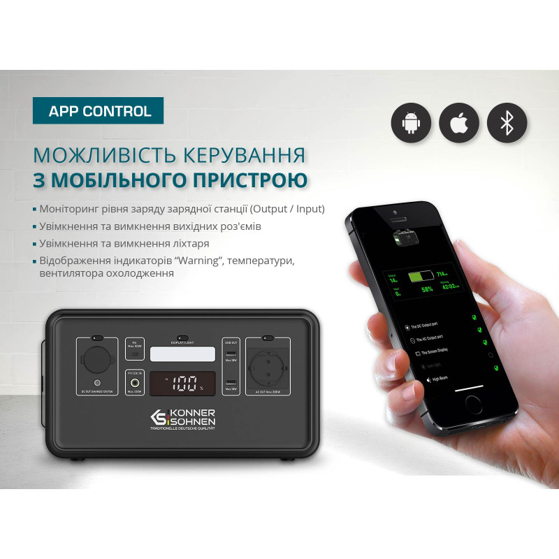Портативна електростанція KS 500PS