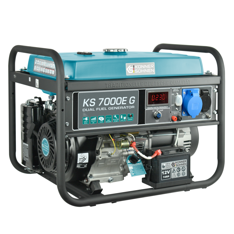 Генератор газобензиновий «Könner & Söhnen» KS 7000E G