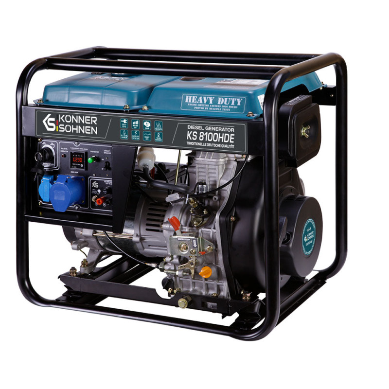 Дизельний генератор «Könner & Söhnen» KS 8100HDE (EURO V)