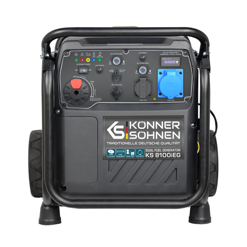 Інверторний газобензиновий генератор KS 8100iEG