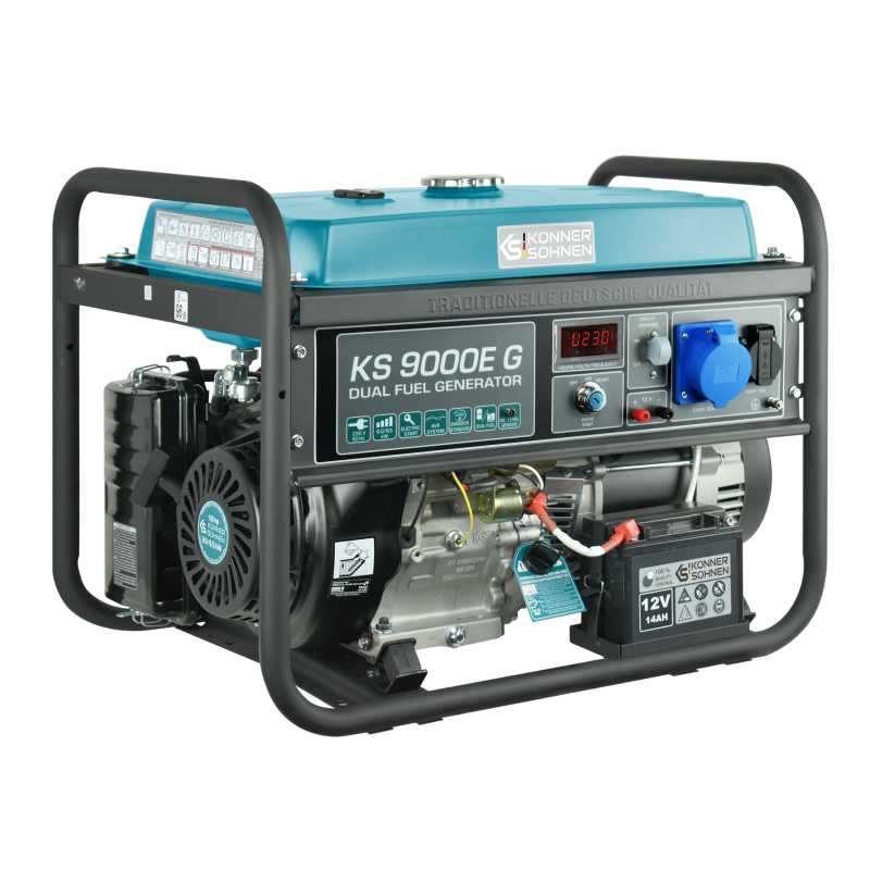 Генератор газобензиновий «Könner & Söhnen» KS 9000E G