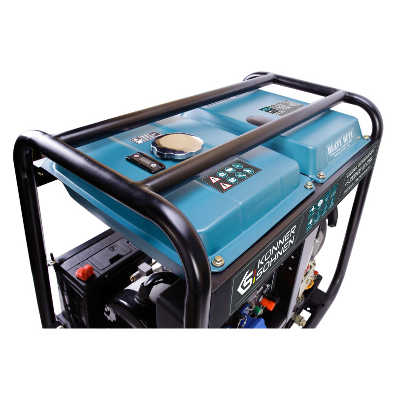 Дизельний генератор «Könner & Söhnen» KS 9100HDE-1/3 ATSR (EURO V)