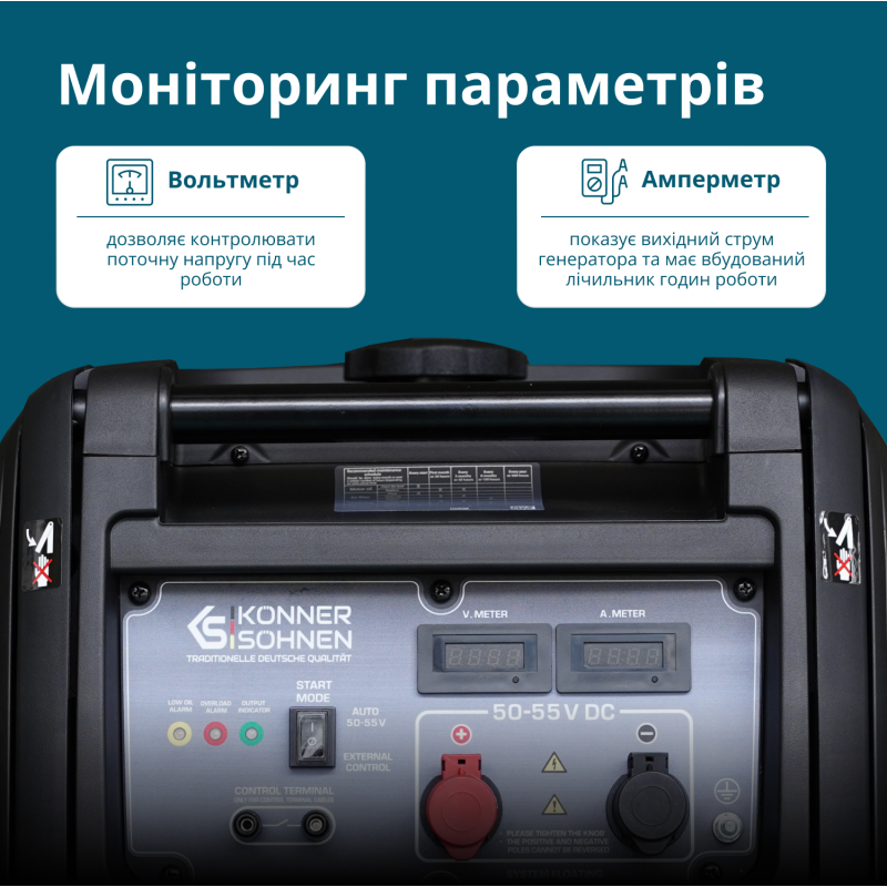 Генератор постійної напруги KS 48VS-DC версія 50-55В