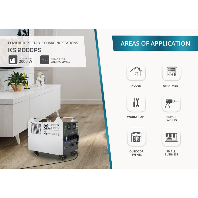 Портативна електростанція KS 2000PS