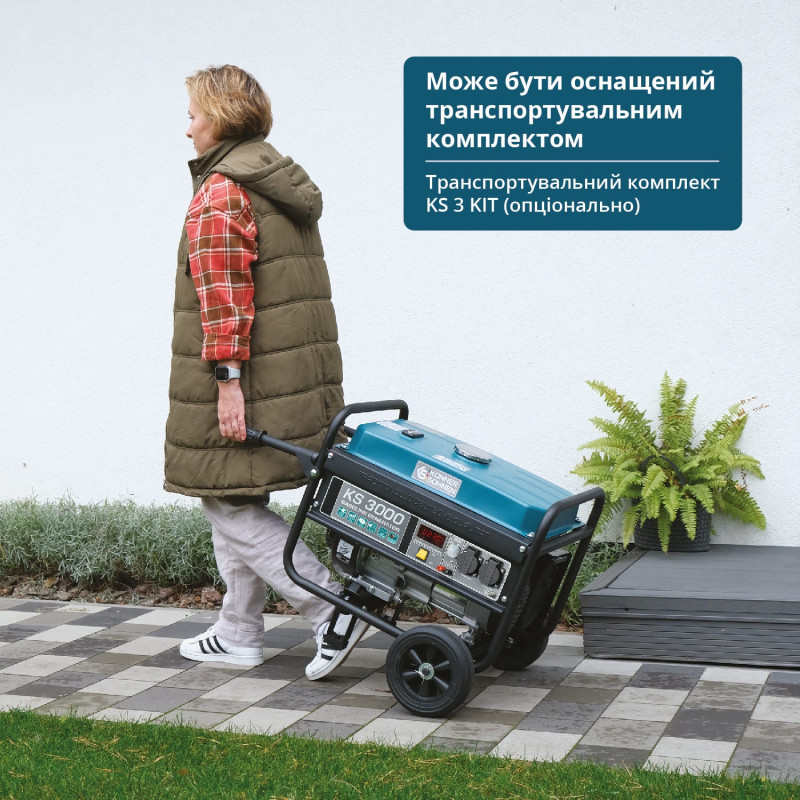 Бензиновий генератор «Könner & Söhnen» KS 3000E