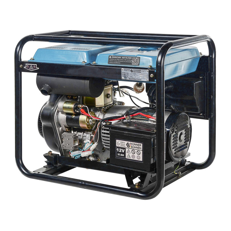 Дизельний генератор «Könner & Söhnen» KS 8100HDE-1/3 ATSR (EURO V)