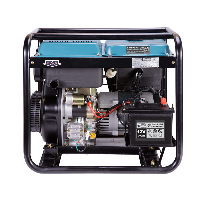 Дизельний генератор «Könner & Söhnen» KS 8102HDE-1/3 ATSR (EURO II)