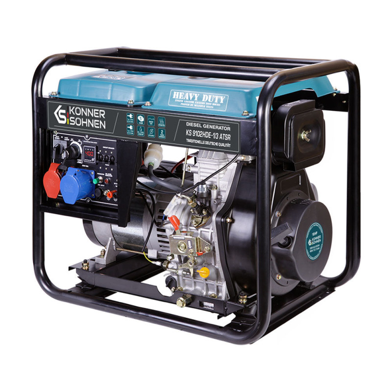 Дизельний генератор «Könner & Söhnen» KS 9102HDE-1/3 ATSR (EURO II)