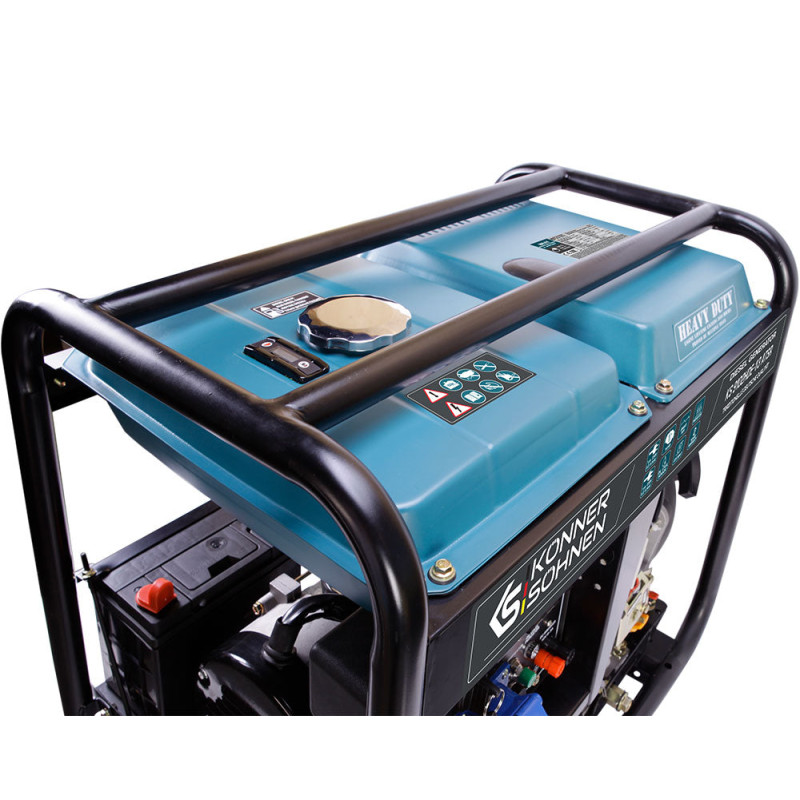 Дизельний генератор «Könner & Söhnen» KS 9102HDE-1/3 ATSR (EURO II)