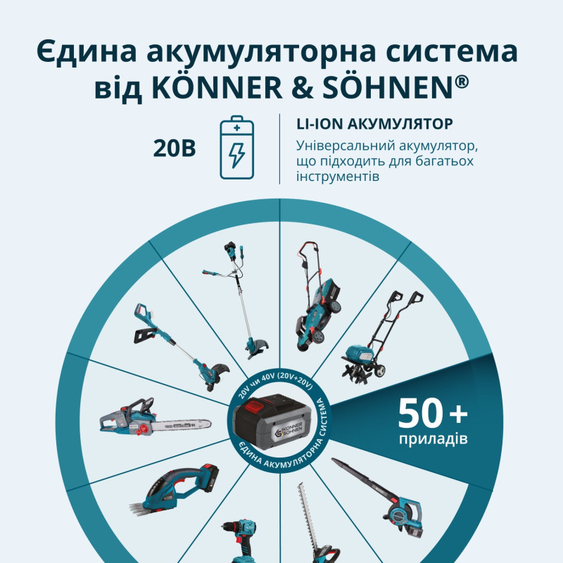 Акумуляторна мініпила KS MCS20V-8