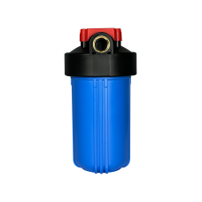 Колба 10BB синяя (два кольца, металлический кронштейн, ключ) Подключение 1 дюйм (ЛВ) FILTRONS