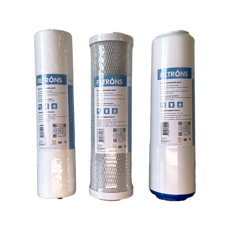 Система зворотного осмосу FILTRONS EF 300 з помпою