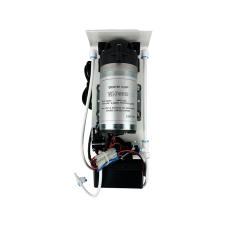 Помпа до зворотного осмосу Organic 100 GPD на кронштейні з датчиками