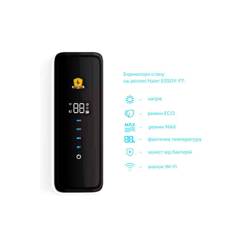 Бойлер Haier ES 50V-F7 (UA)