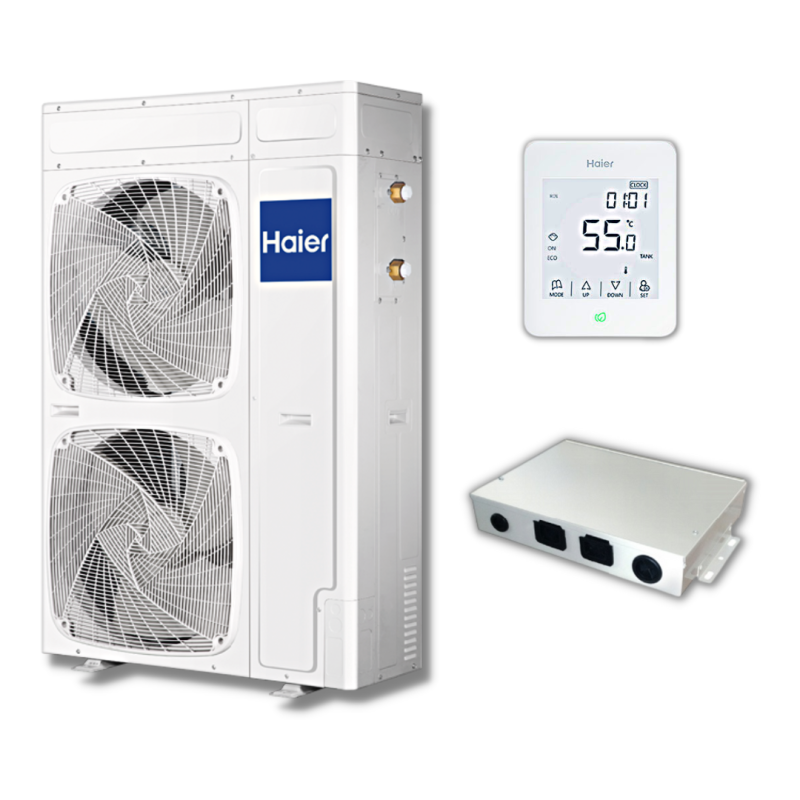 Тепловий насос Haier AU112FYCRA (HW) Super Aqua Monobloc